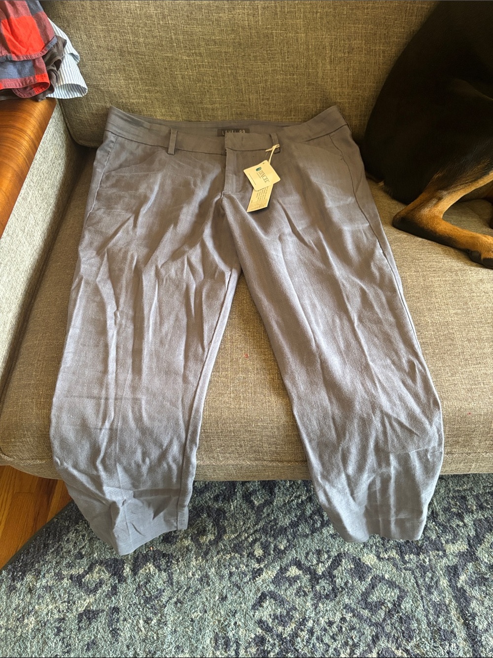 Level 99 Women's Gray Cropped Pants
